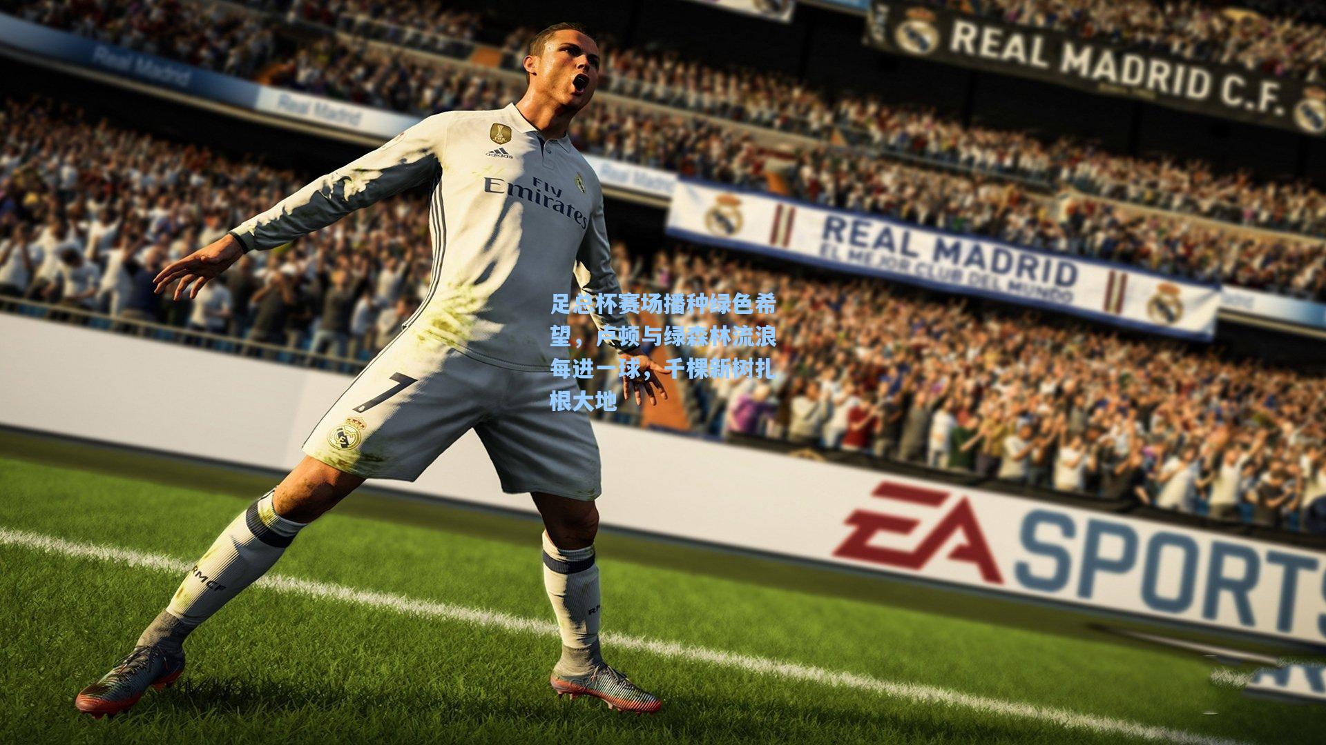 足总杯赛场播种绿色希望，卢顿与绿森林流浪每进一球，千棵新树扎根大地